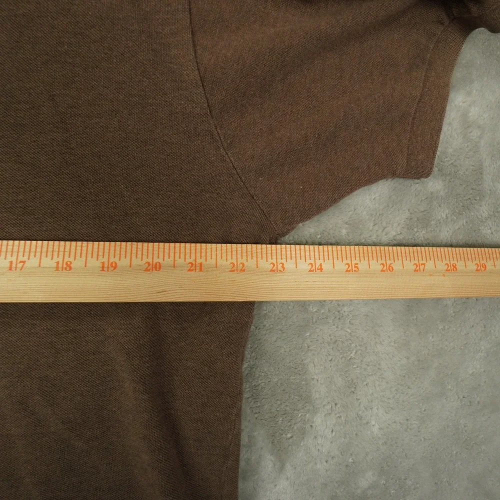 Polo Ralph Lauren Vintage Polo Shirt Men's Large Brown Preppy Classic